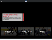 Tablet Screenshot of lynnwoodicecenter.com
